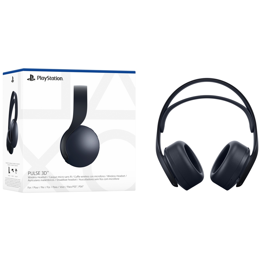 PlayStation PULSE 3D Kabelloses Gaming-Headset Mitternachtsschwarz