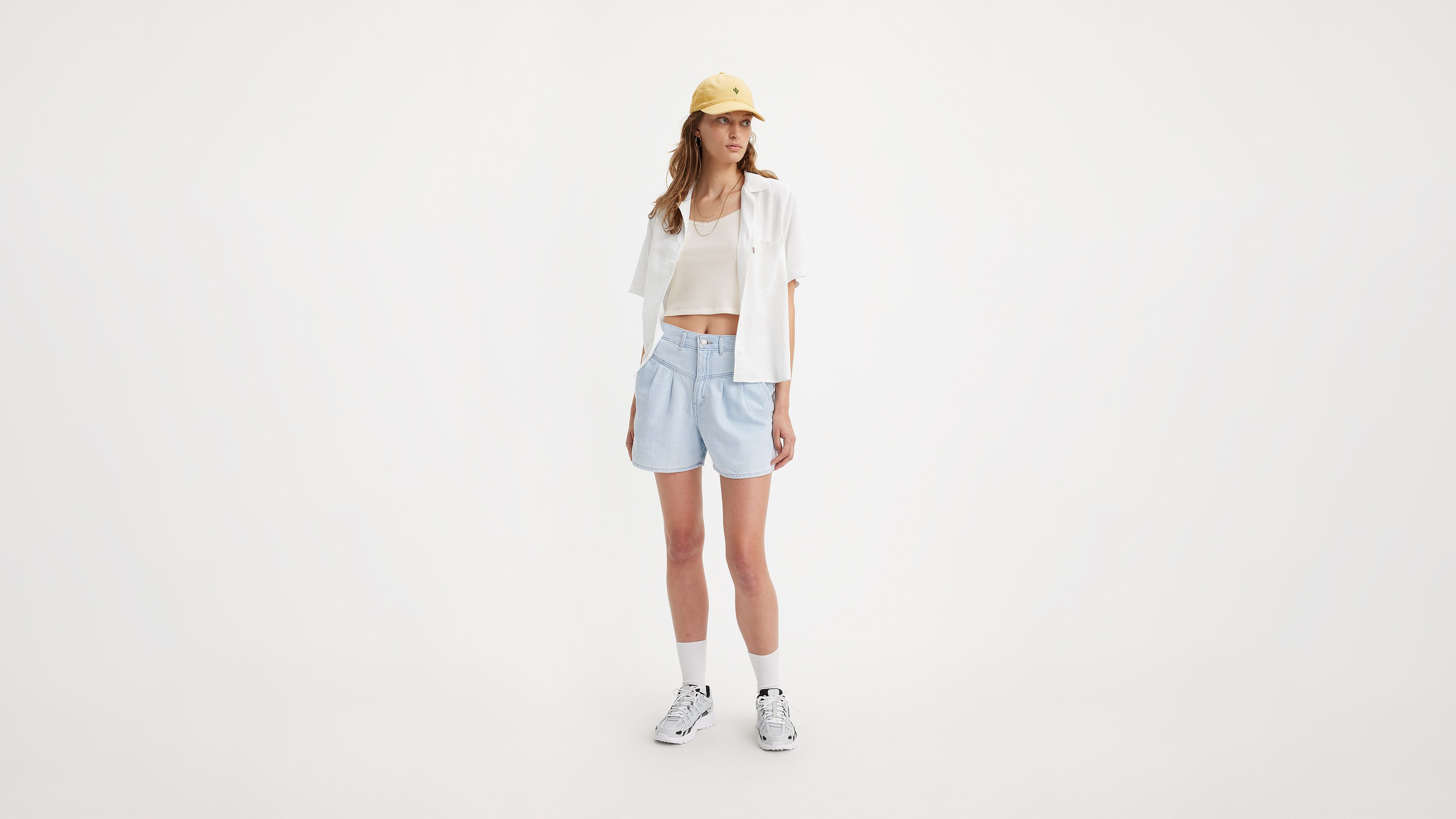 Short Mom Lightweight - Poole Party - Bleu