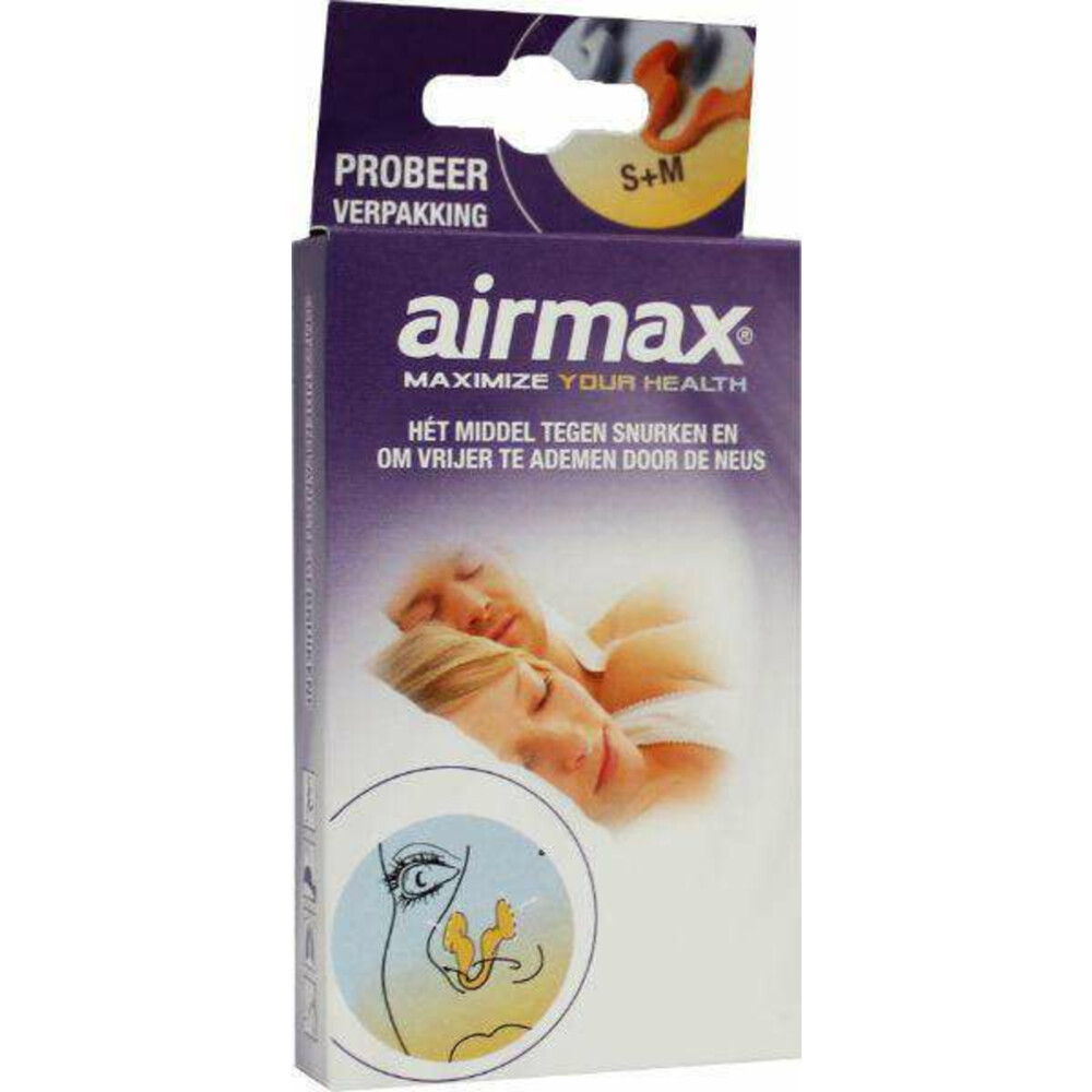 Airmax Anti Snurkers Small/Medium2 stuks