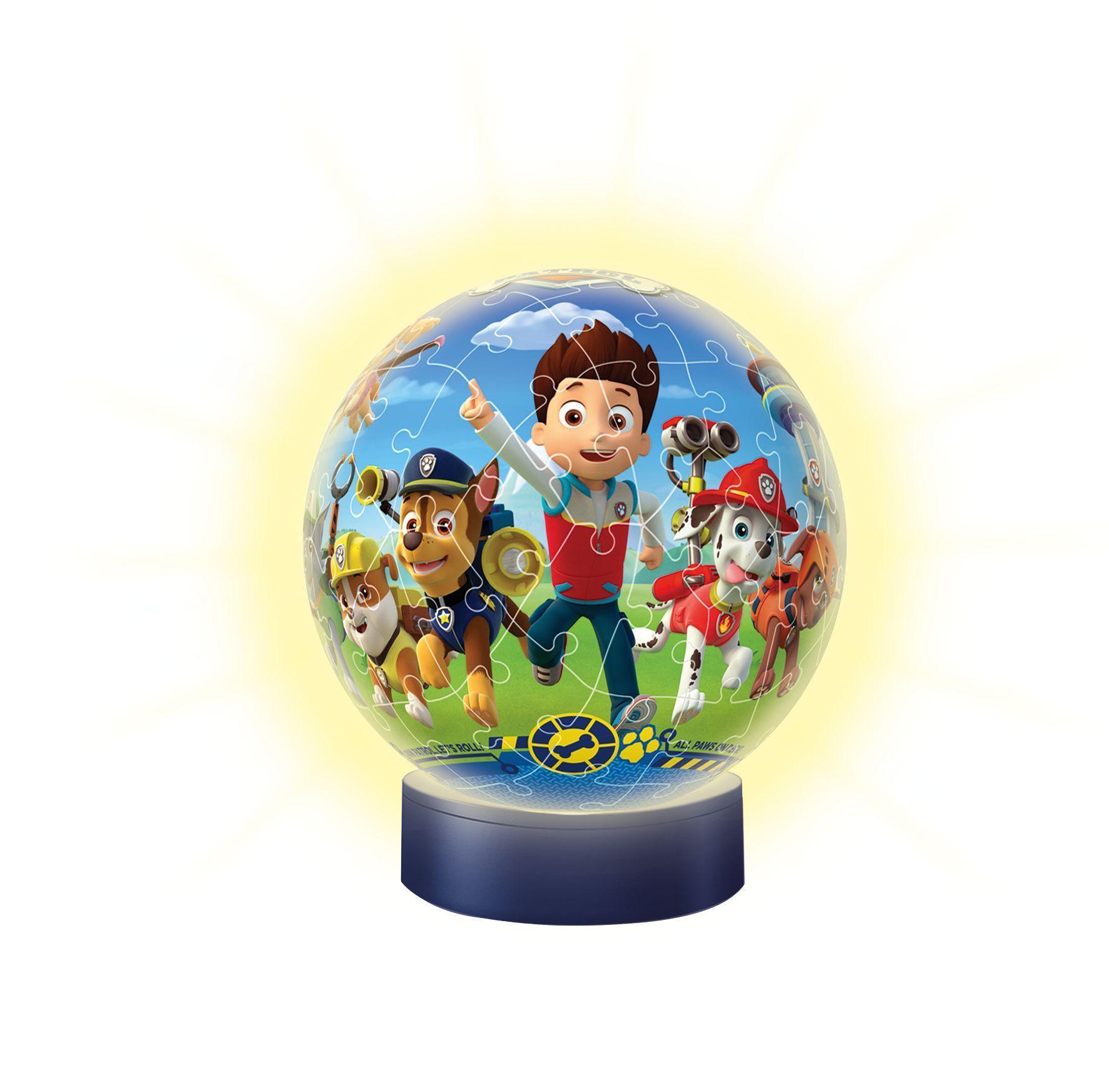 LED-Nachtlicht 3D-PUZZLE – PAW PATROL 72-teilig