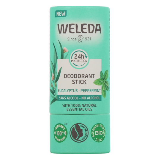 Weleda Déodorant stick bio efficacité 24h - Sans sels d'aluminium