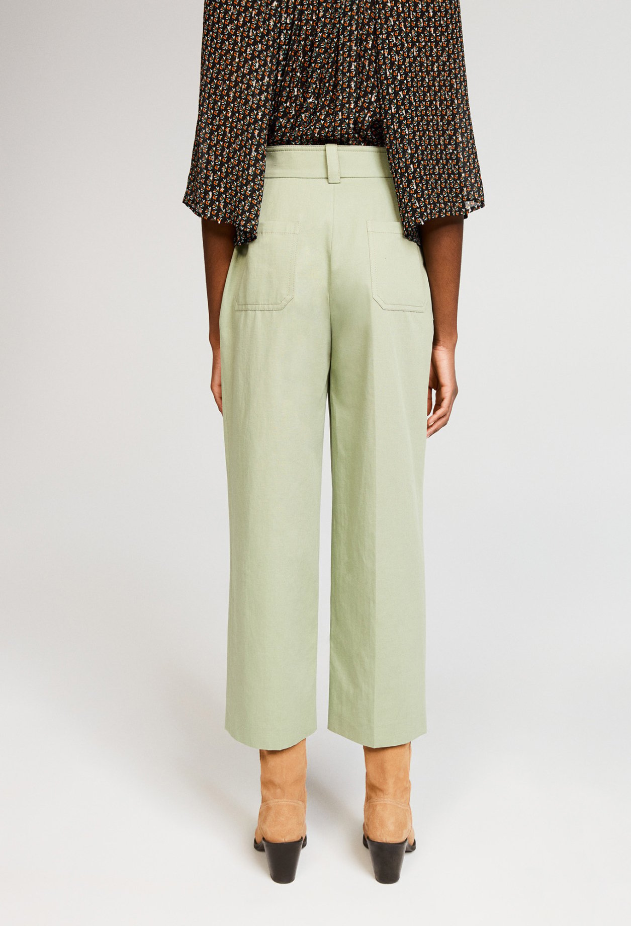 Pantalon &agrave; pinces