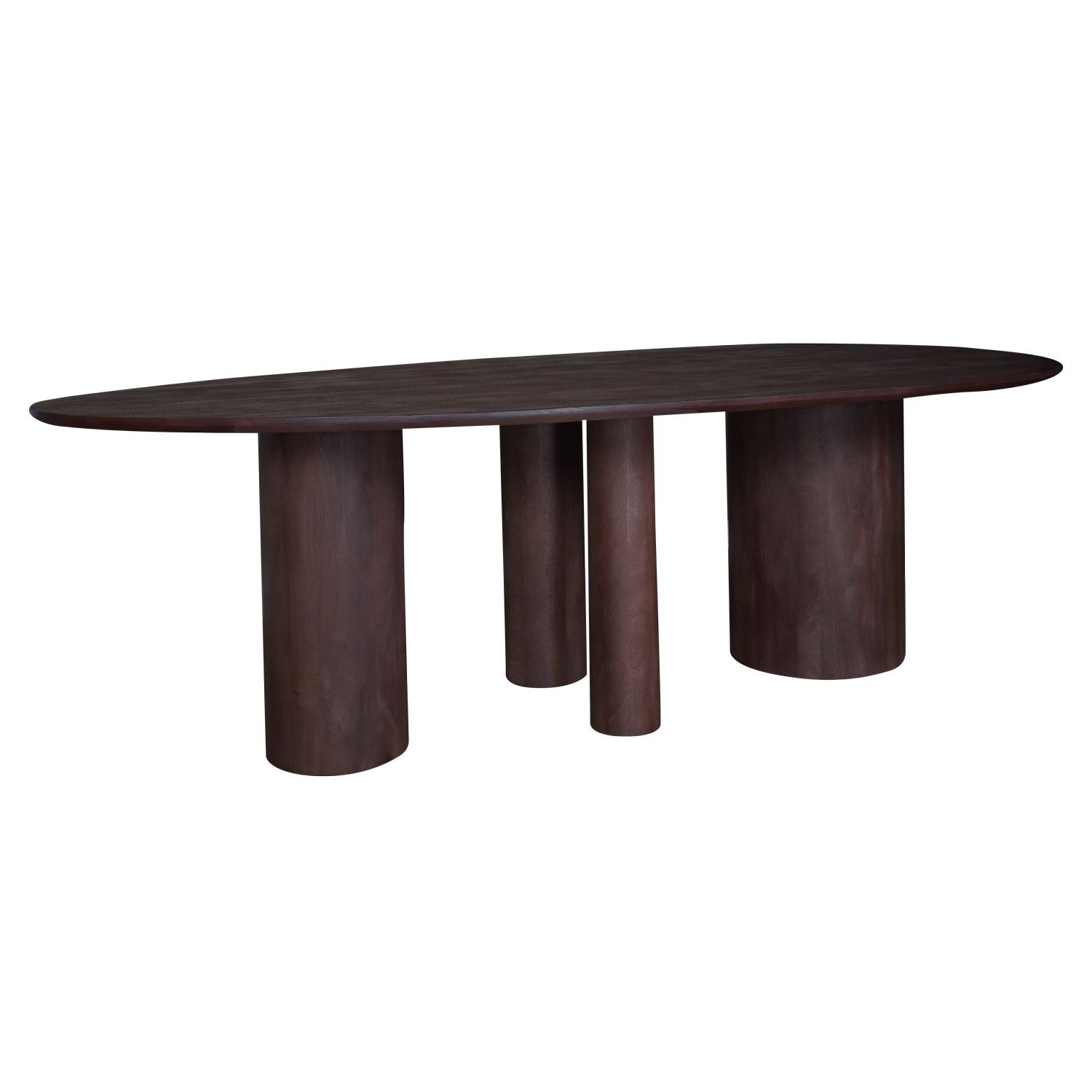 Eettafel Amir - Espresso Mangohout