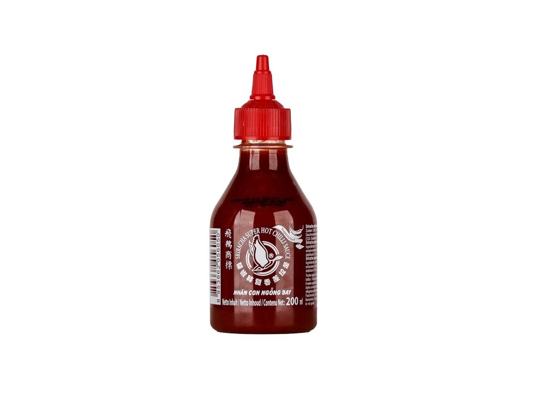 MOLHO SRIRACHA FLYING GOOSE CHILLI EXTRA PICANTE 200ML