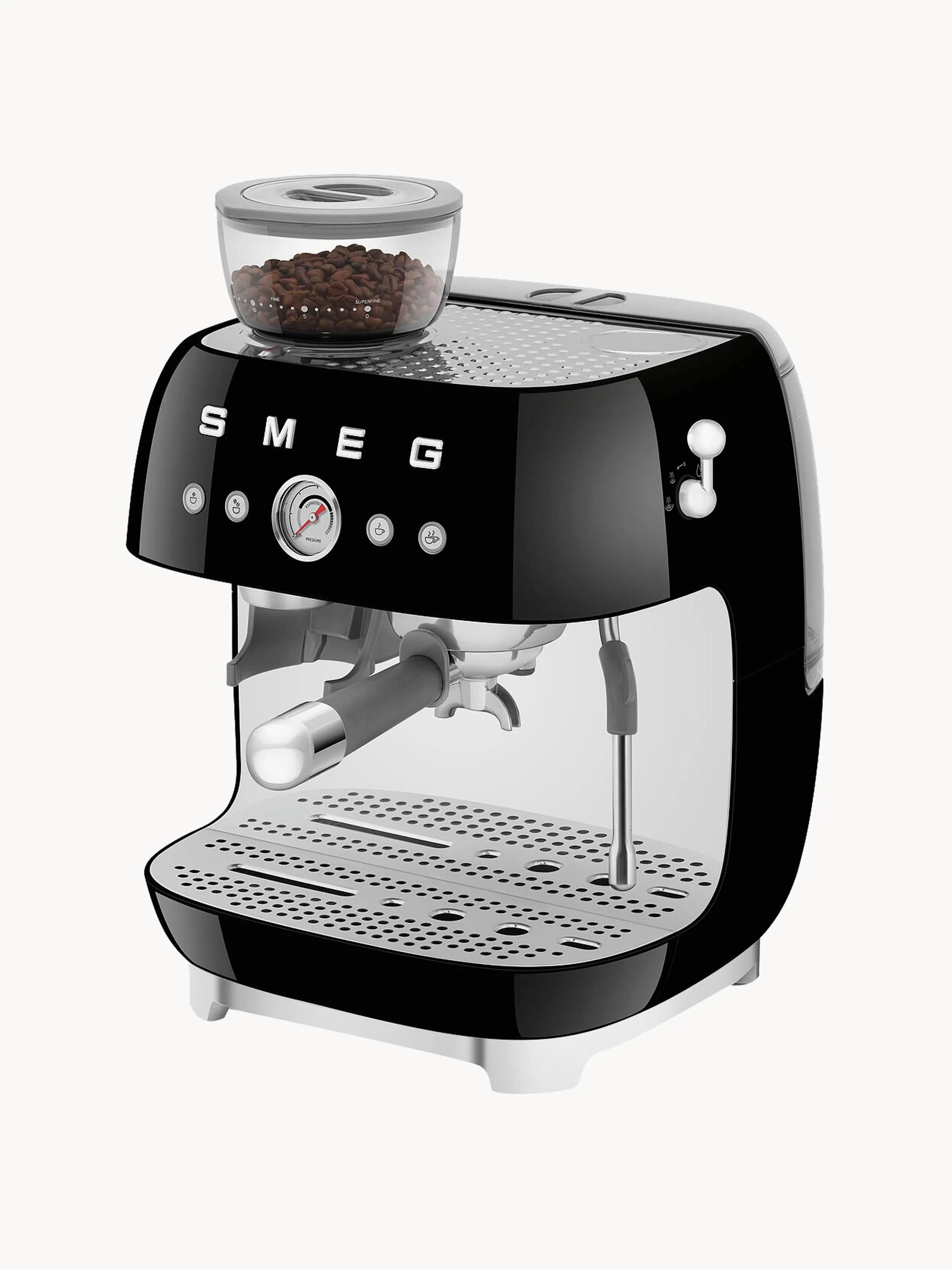 Koffiezetapparaat 50's Style met filterhouder
