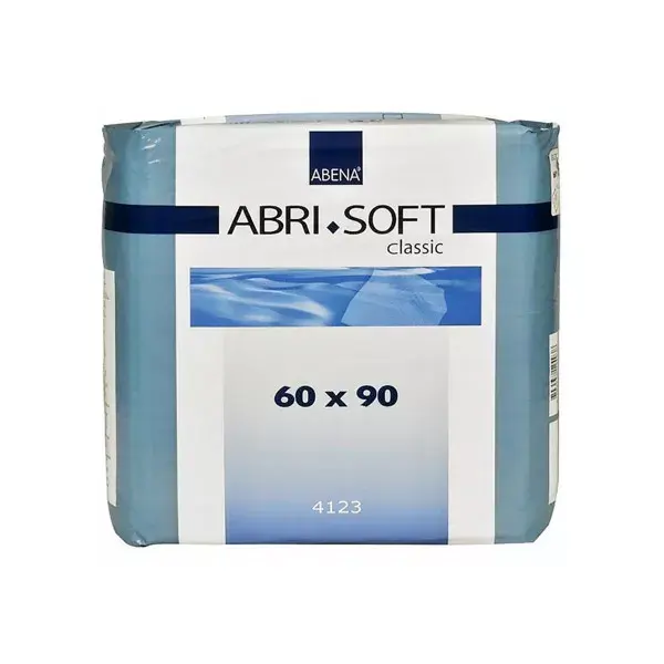 Protetor de cama descartável Abena Frantex Abri-Soft Classic 60 x 90 cm 2100 ml 25 unidades