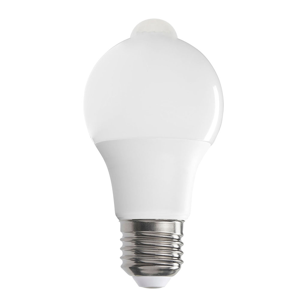 Ampoule led E27 détecteur de mouvement 9W