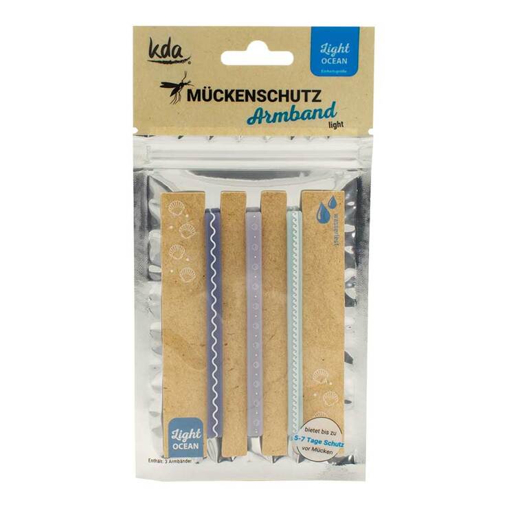 Mückenschutz Armband light Ocean KDA, 3 St
