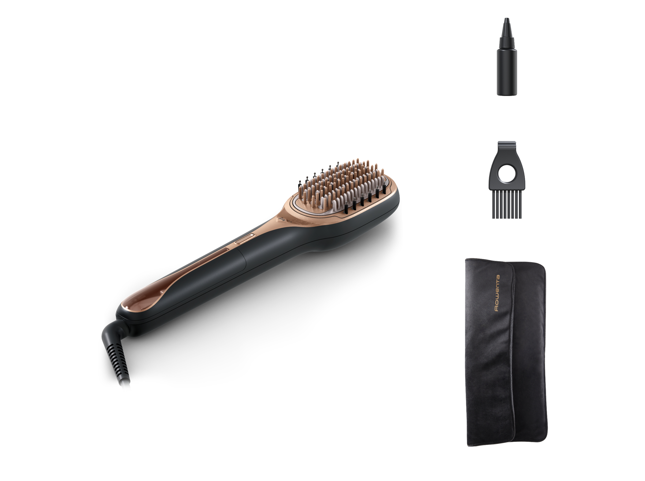 ESCOVA REPARADORA CABELO ROWENTA CF9940F0 HAIR THERAPIST