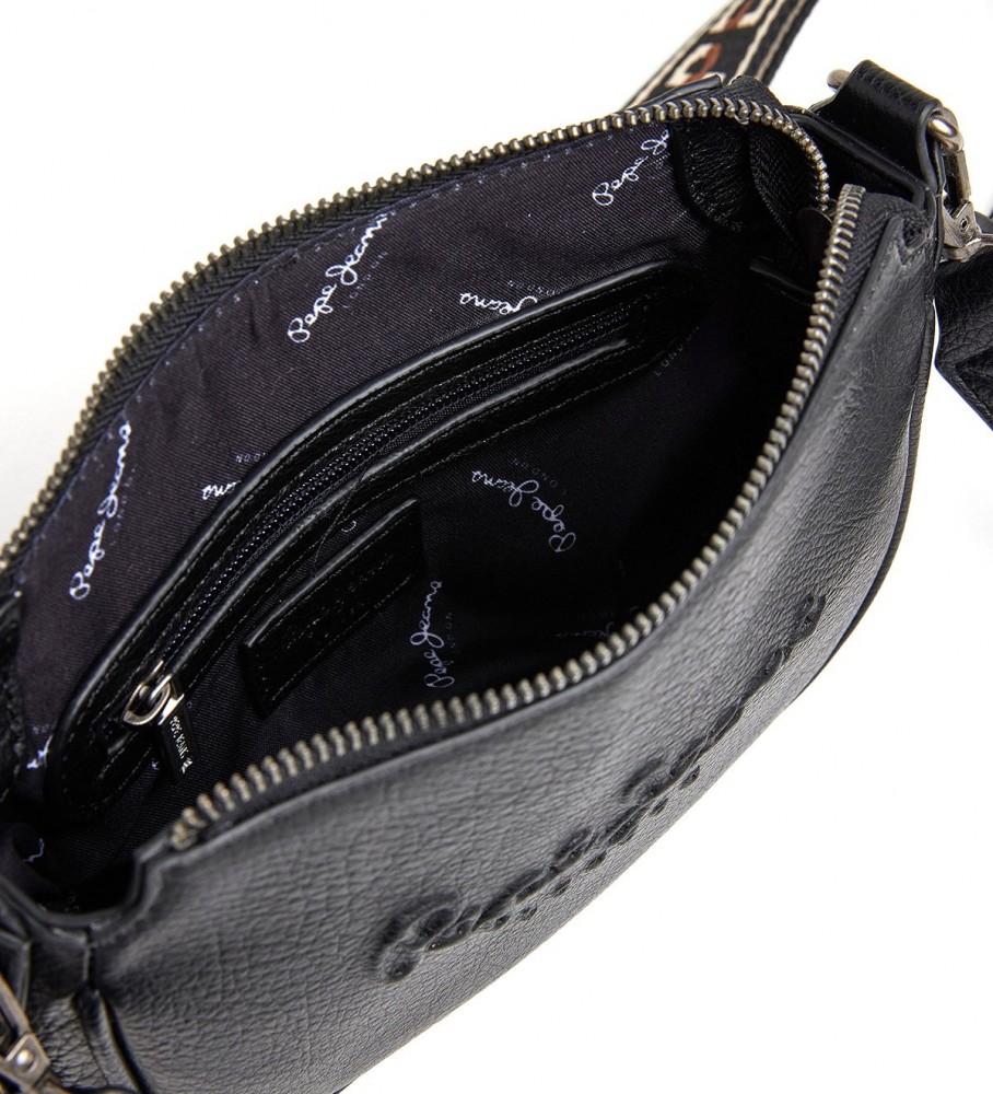 Bolsa preta Pepe Jeans Cris Bass
