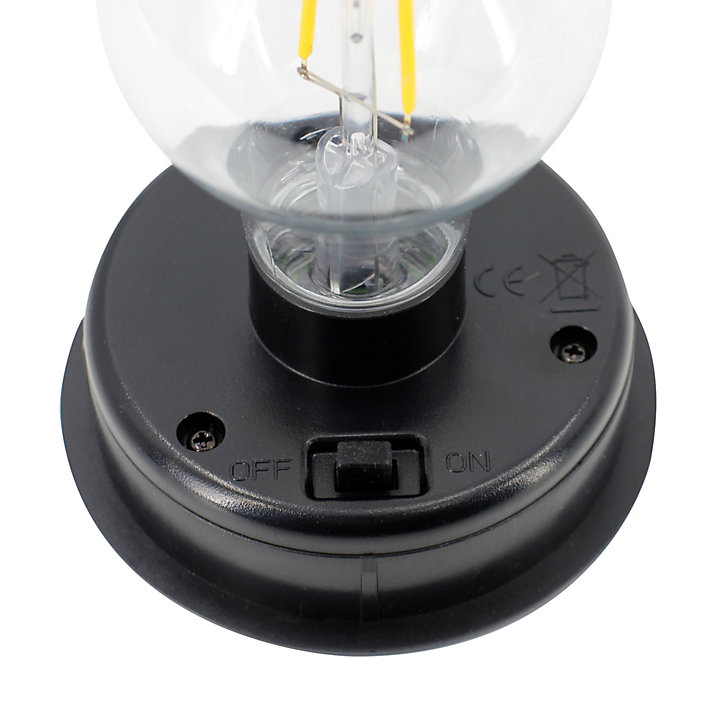 Lanterne solaire LED intégrée Amanpulo jute IP44 0,06W blanc chaud l.13,5 x H.18,5 cm