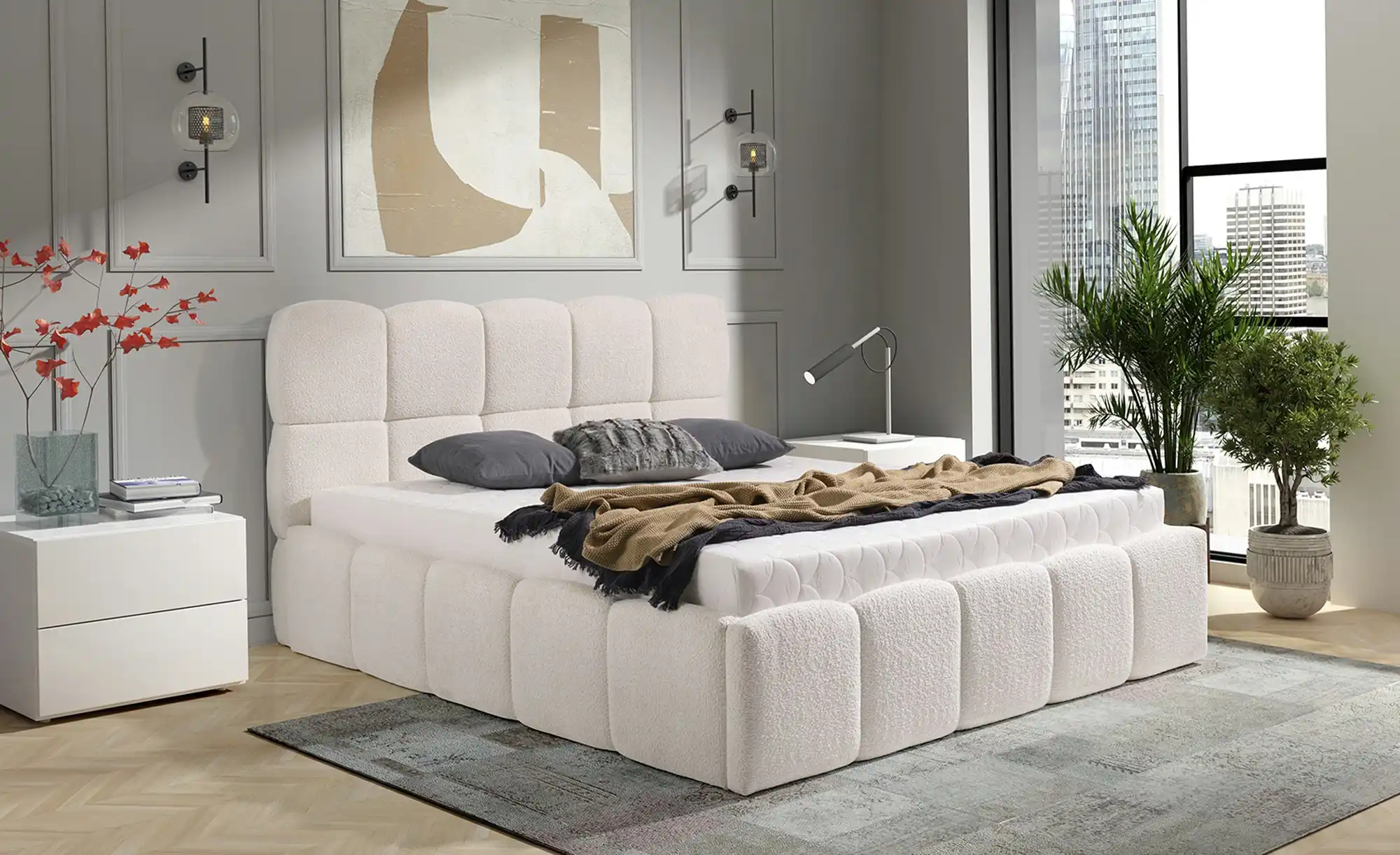 Polsterbett Cube Plus
