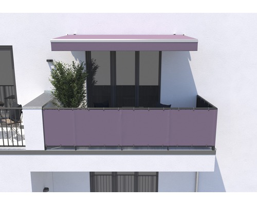 SOLUNA Balkonbekleding H:75 cm Design 7554 (per meter verkocht)