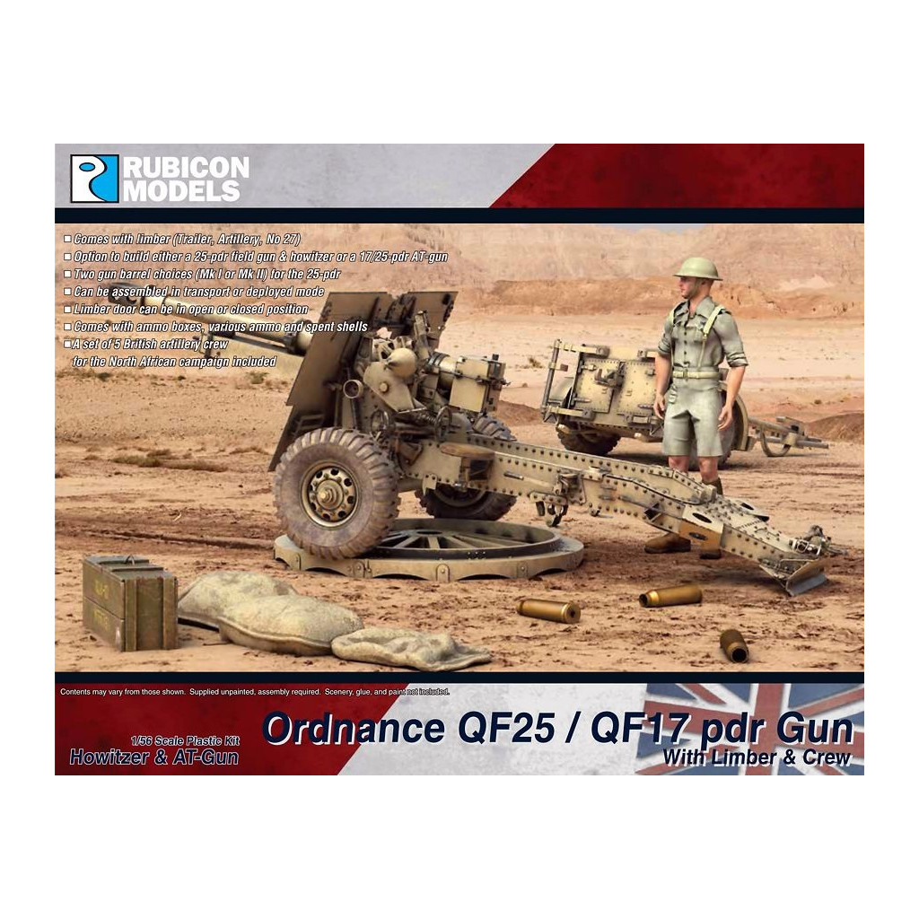 QF25/QF17 pdr Gun