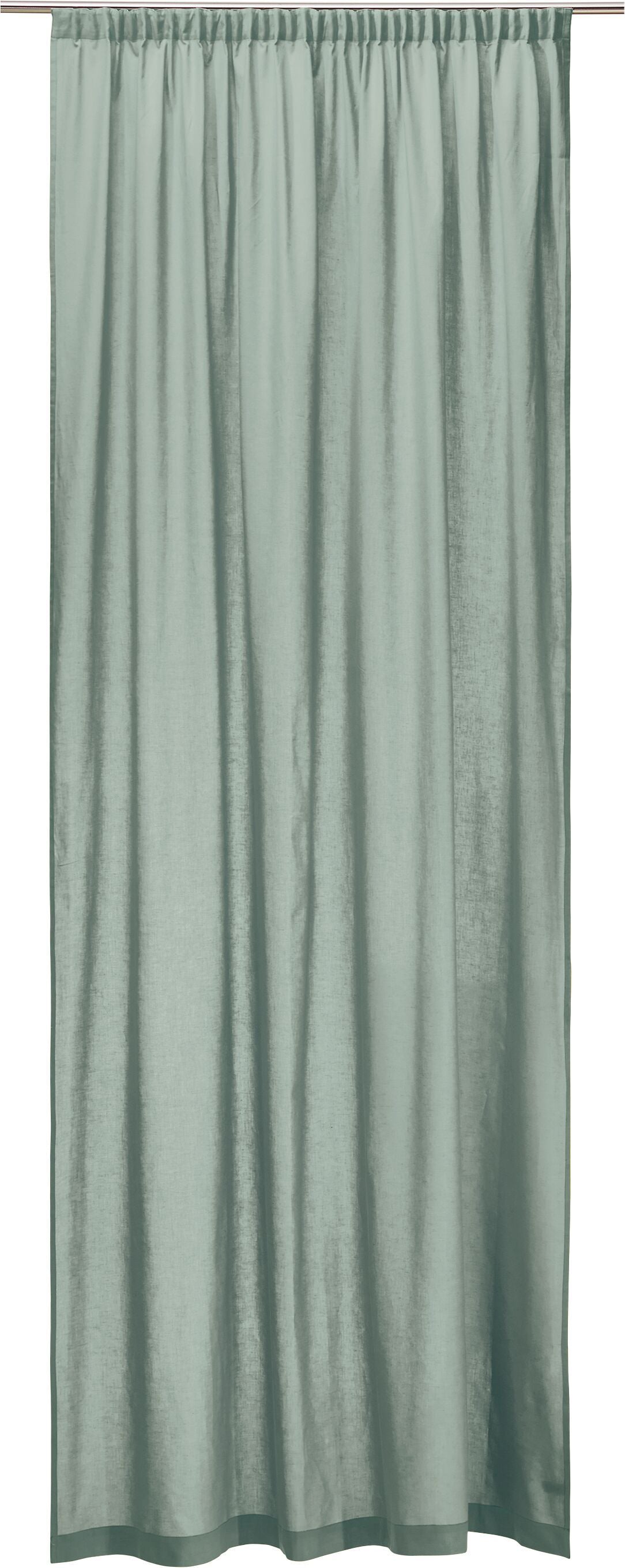 CANDELIA Fertigvorhang blickdicht - Türkis / B: 150.0 cm x H: 260.0 cm
