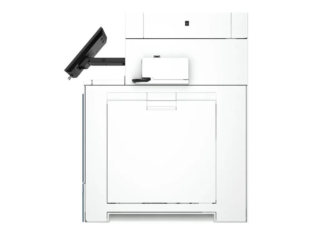 HP LaserJet Enterprise Flow MFP 5800zf - Multifunktionsprinter - farve - laser - Legal (216 x 356 mm) (original) - A4/Legal (medie) - op til 43 spm (kopiering) - op til 43 spm (udskriver) - 650 ark - 33.6 Kbps - Gigabit LAN, USB 2.0 vært, USB 3.0, US
