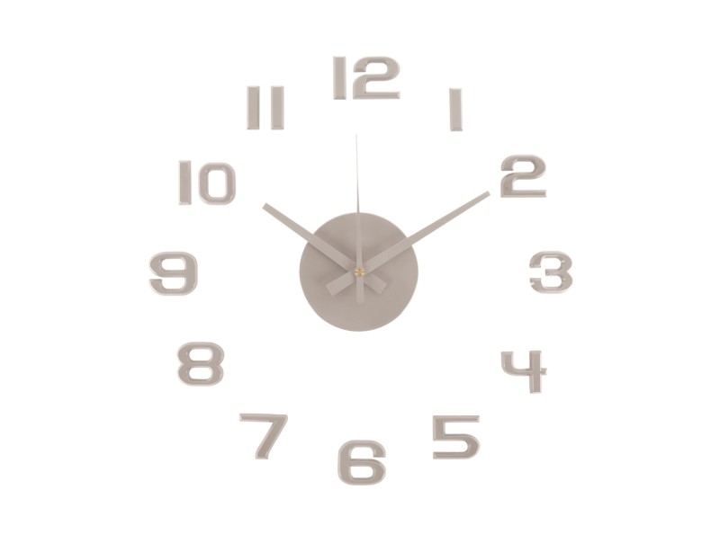 Wall Clock DIY Sunset Numbers KA6001BK Black