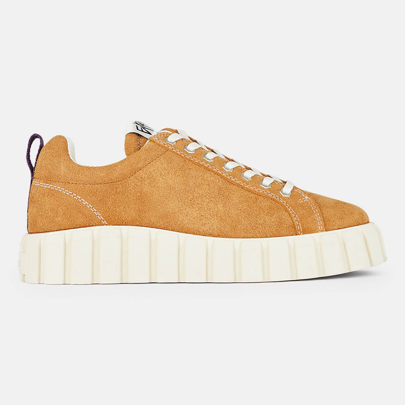 Eytys Sneakers en Velours de Cuir Odessa camel