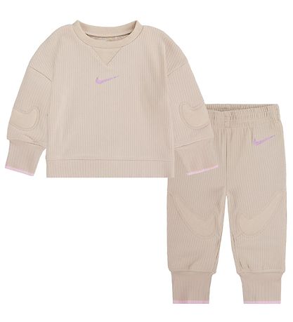 Nike S?t - Rib - Bukser/Bluse - Sanddrift