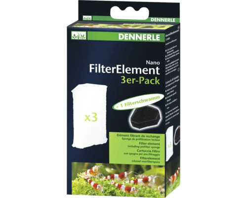 Vervangpatroon DENNERLE Nano Hoekfilter 3-pack
