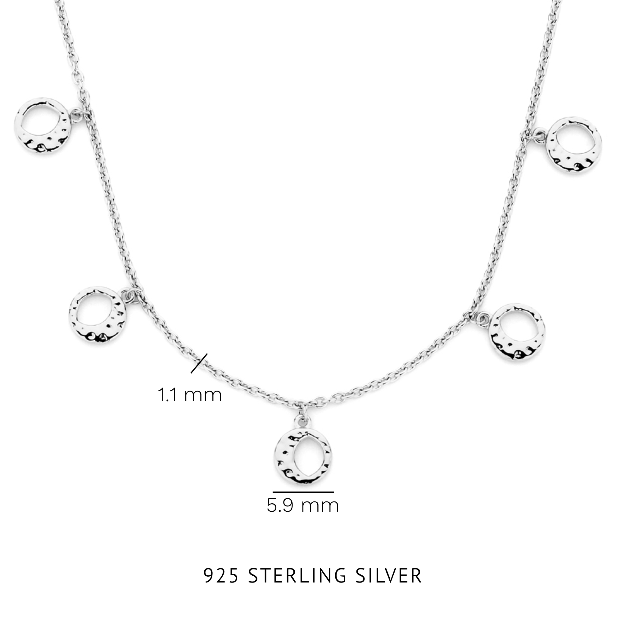 ketting Violet Hamden Violet Hamden Zilver