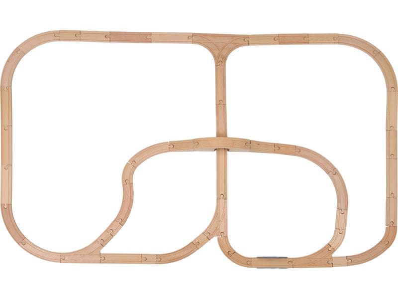 Little Dutch Holzeisenbahn XXL Starter-Set Holzspielzeug