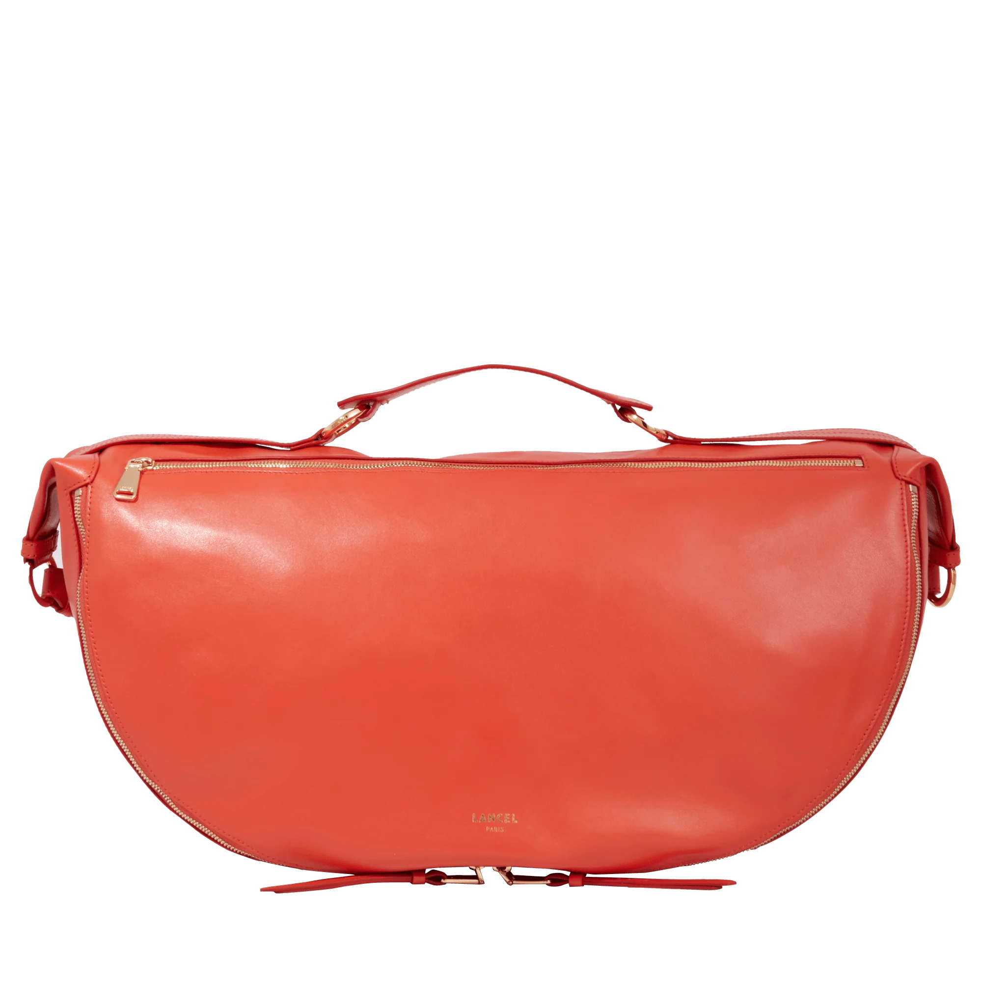 Sac porté épaule L Origami de Lancel-Citrouille