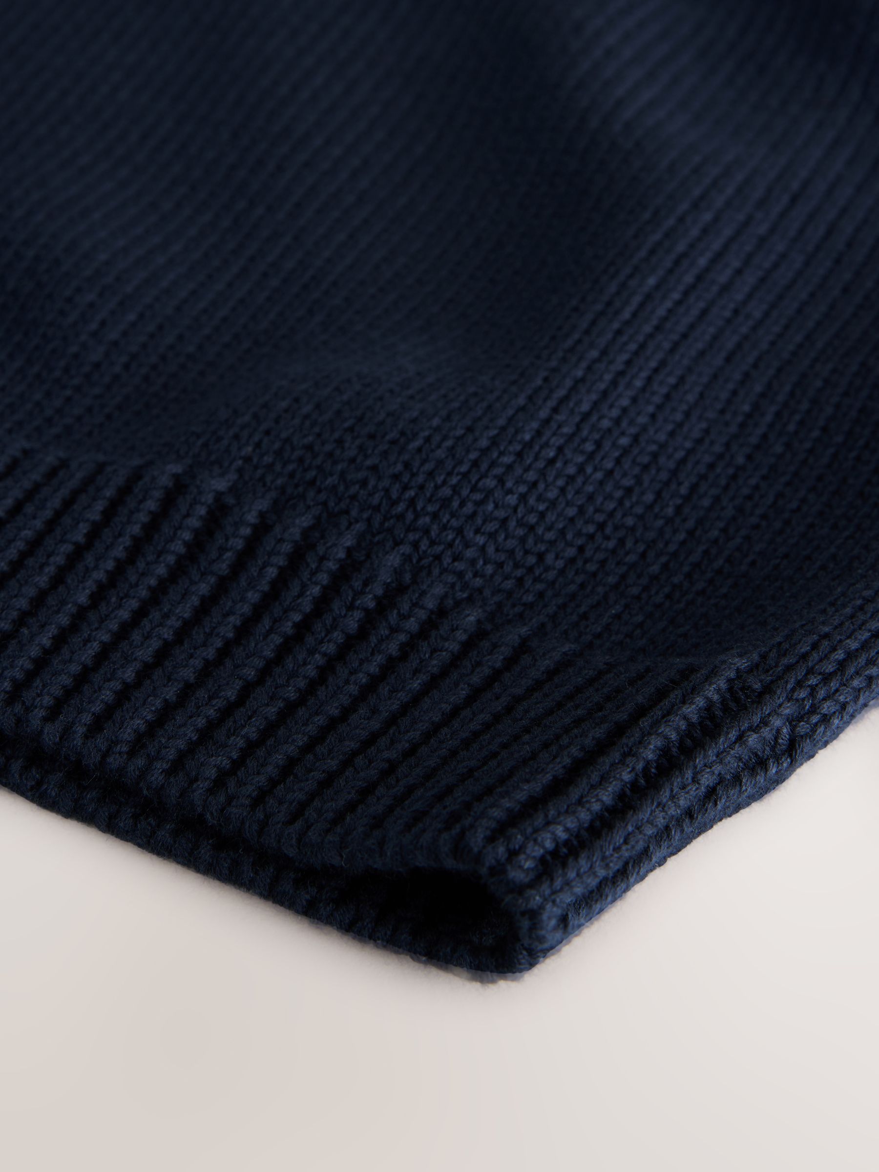 Marineblauw - Superdry gebreide trui