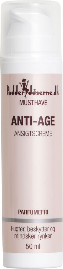Pudderdåserne Anti-age ansigtscreme 50 ml.