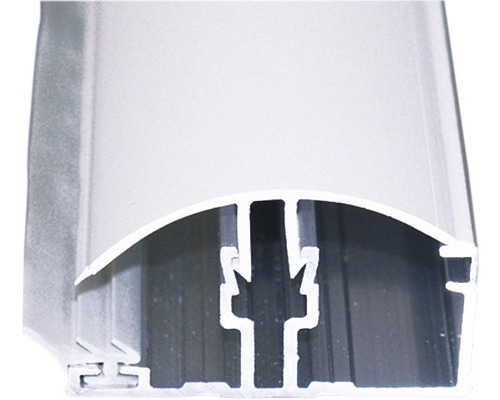 Gutta PVC klemrandprofiel voor 10+16 mm dubbelwandige platen, 2000 mm
