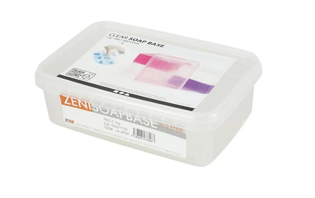 Glycerinseife 1 kg, TransparentSeifenbasis