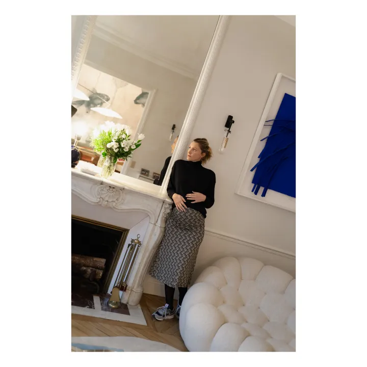 Paloma Collection Jupe de Grossesse Clementina Comporta | Noir