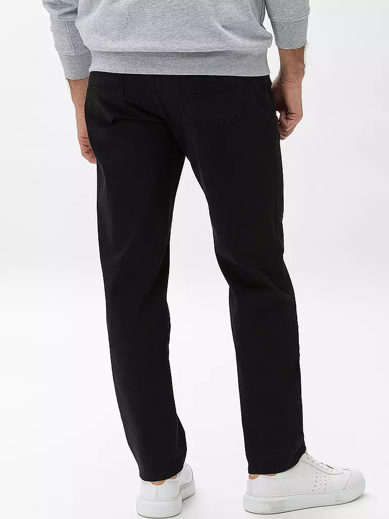 BRAX Hose Straight Fit CADIZ schwarz
