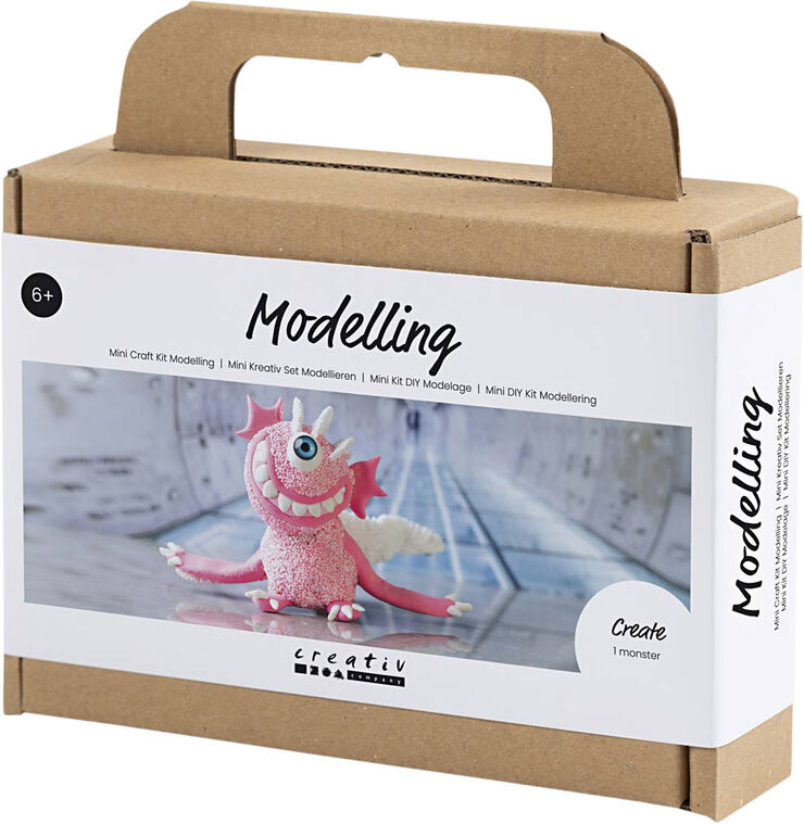 Creativ Company Mini DIY Kit Modellering, Monster Sally