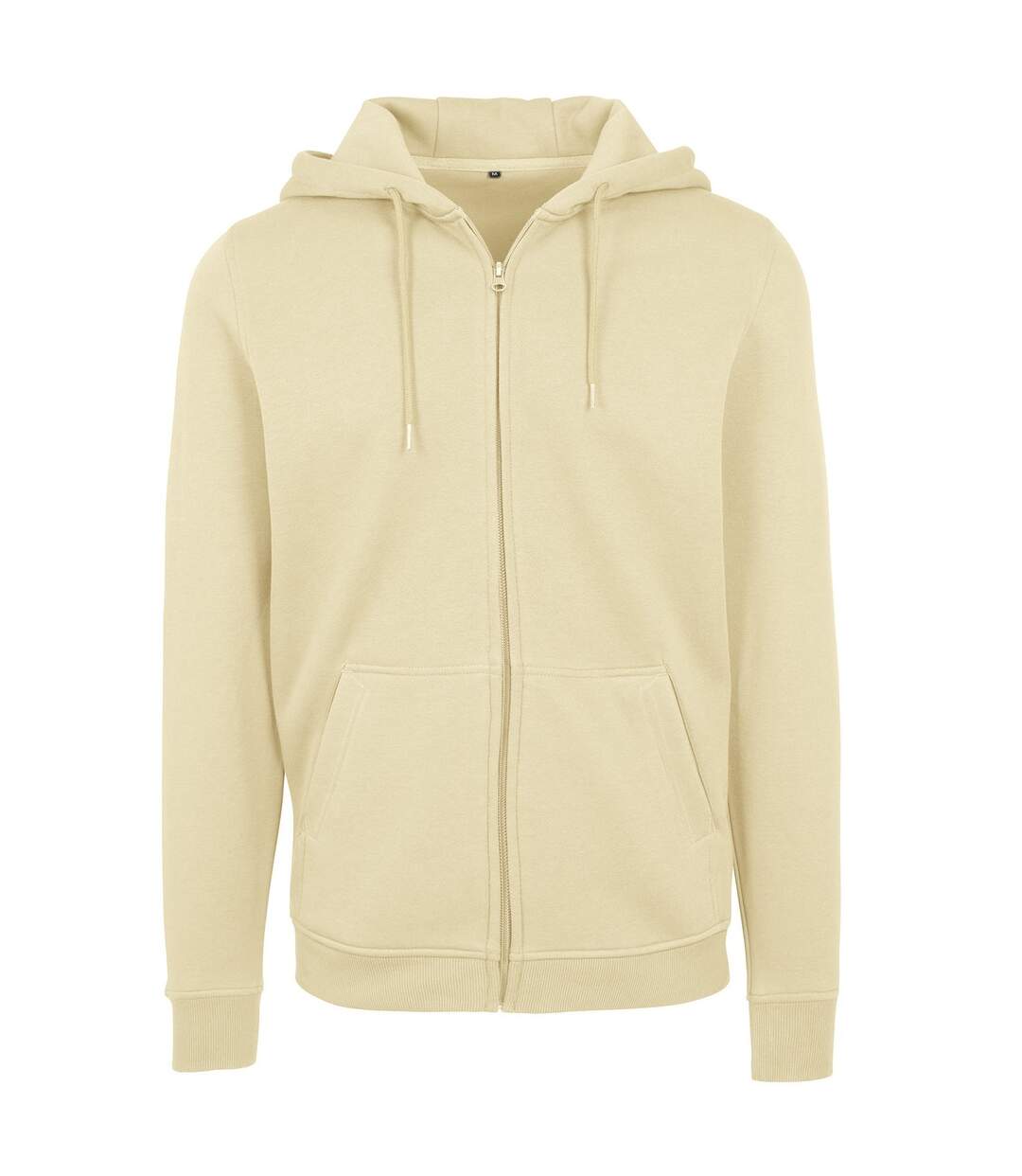 Build Your Brand - Sweat à capuche zippé - Hommes (Jaune pâle) - UTRW5680
