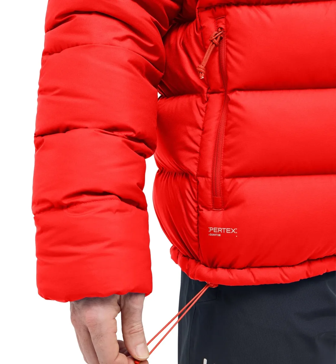 Haglöfs Men's Rosson Down Hood Habanero
