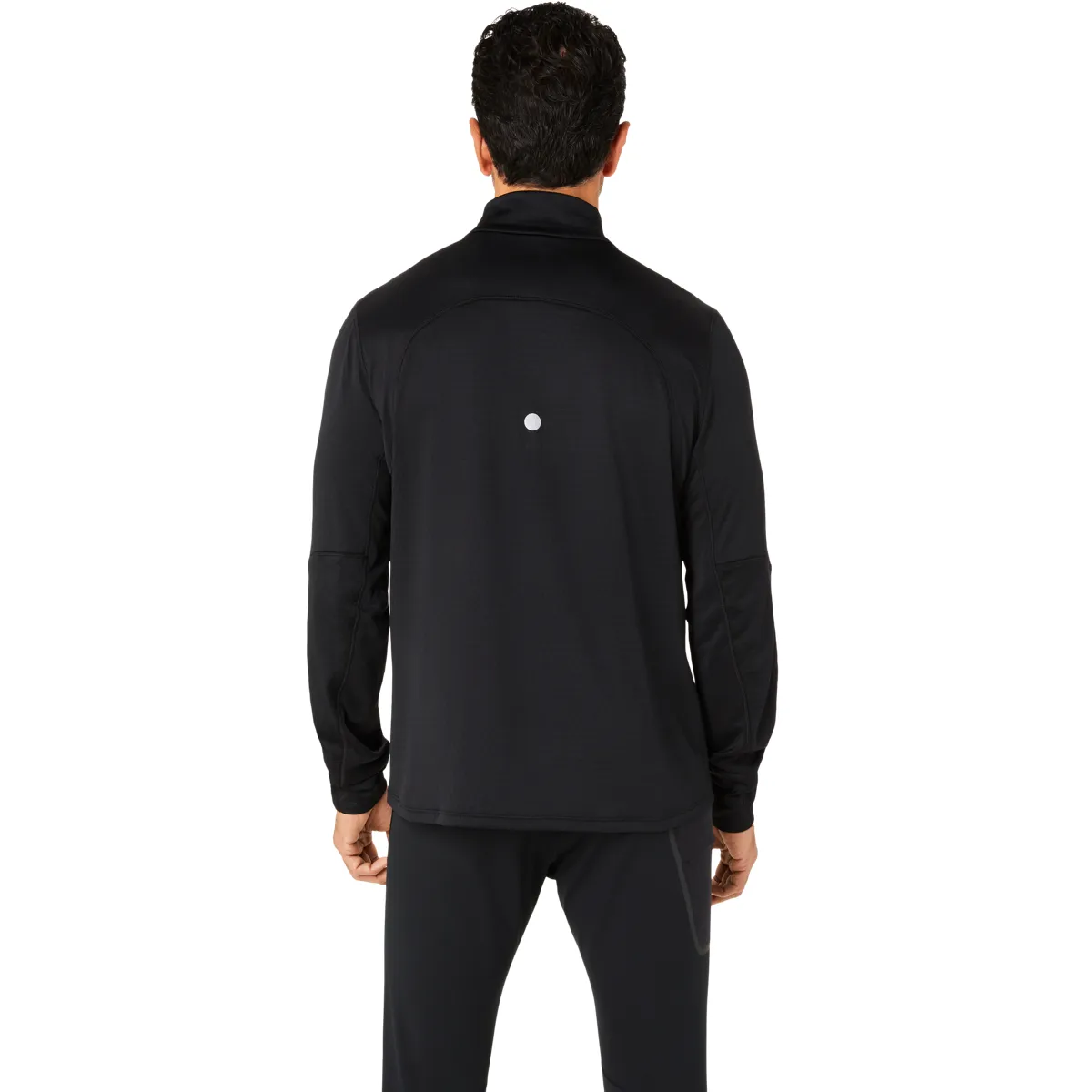 Asics Road Winter 1/2 Zip Mid Layer Performance Black