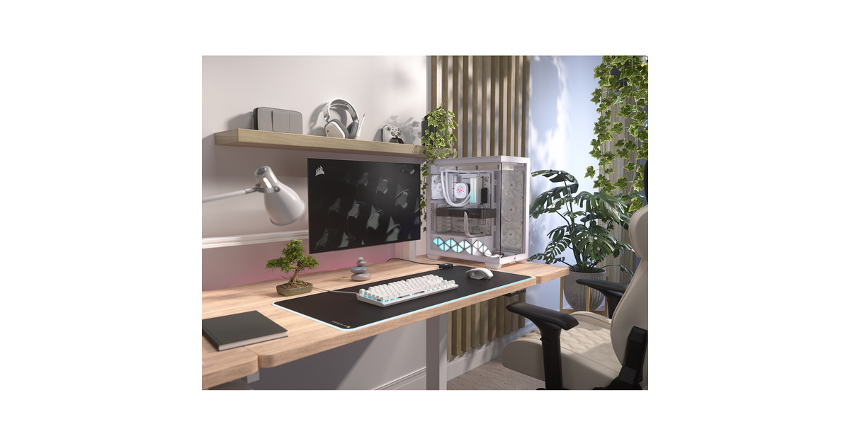CorsairNAUTILUS 360 RS LCD CPU-vloeistofkoeler waterkoeling  (Wit)