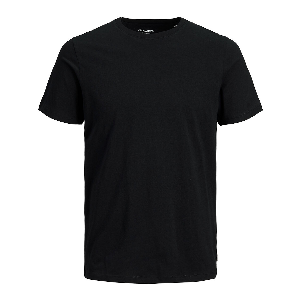 JACK & JONES<br>Camiseta de gola redonda em algodão orgânico