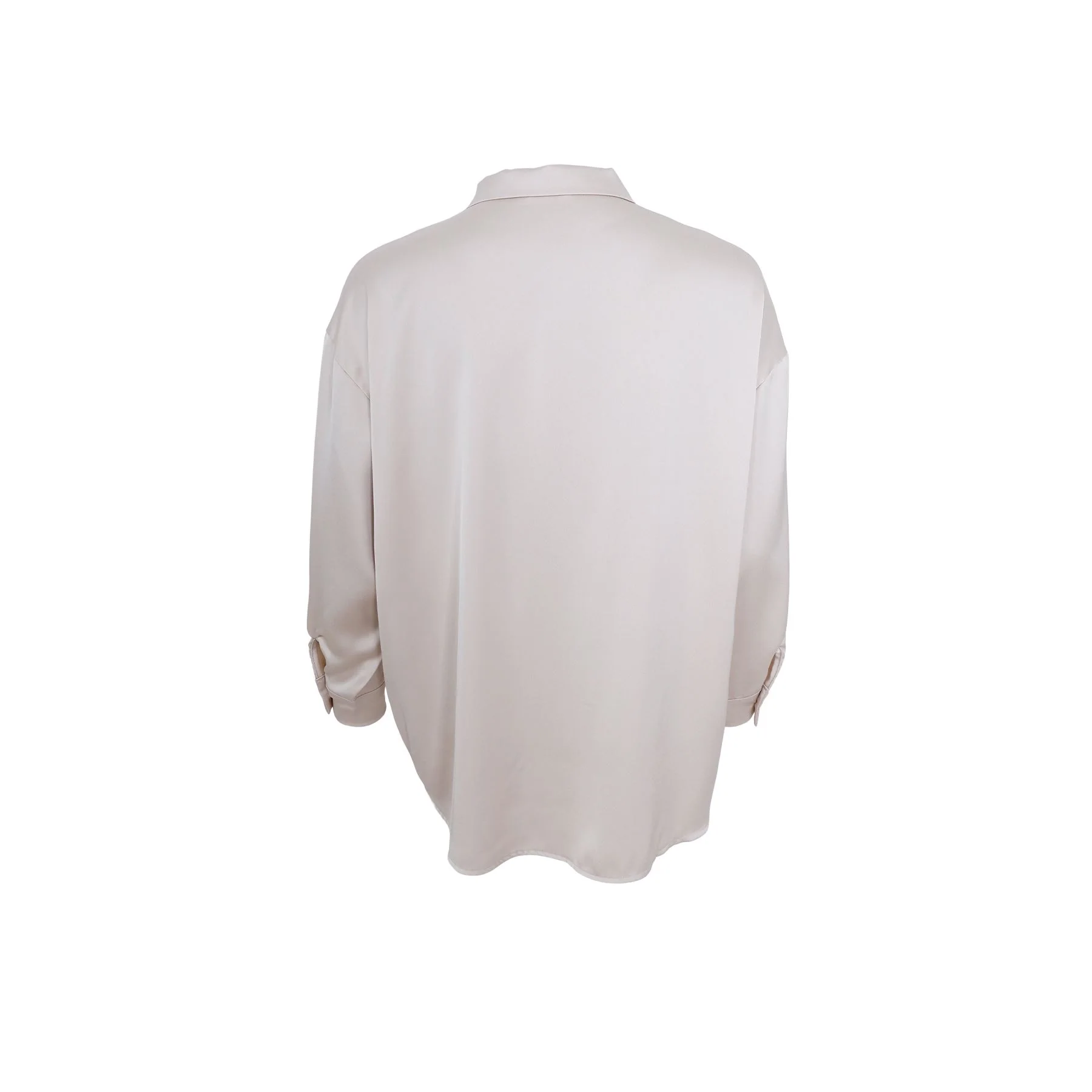 Black Colour Bccarly Satin Shirt