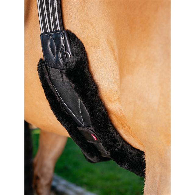 Singelhoes LeMieux Merino+ Anatomic Long Stud Zwart