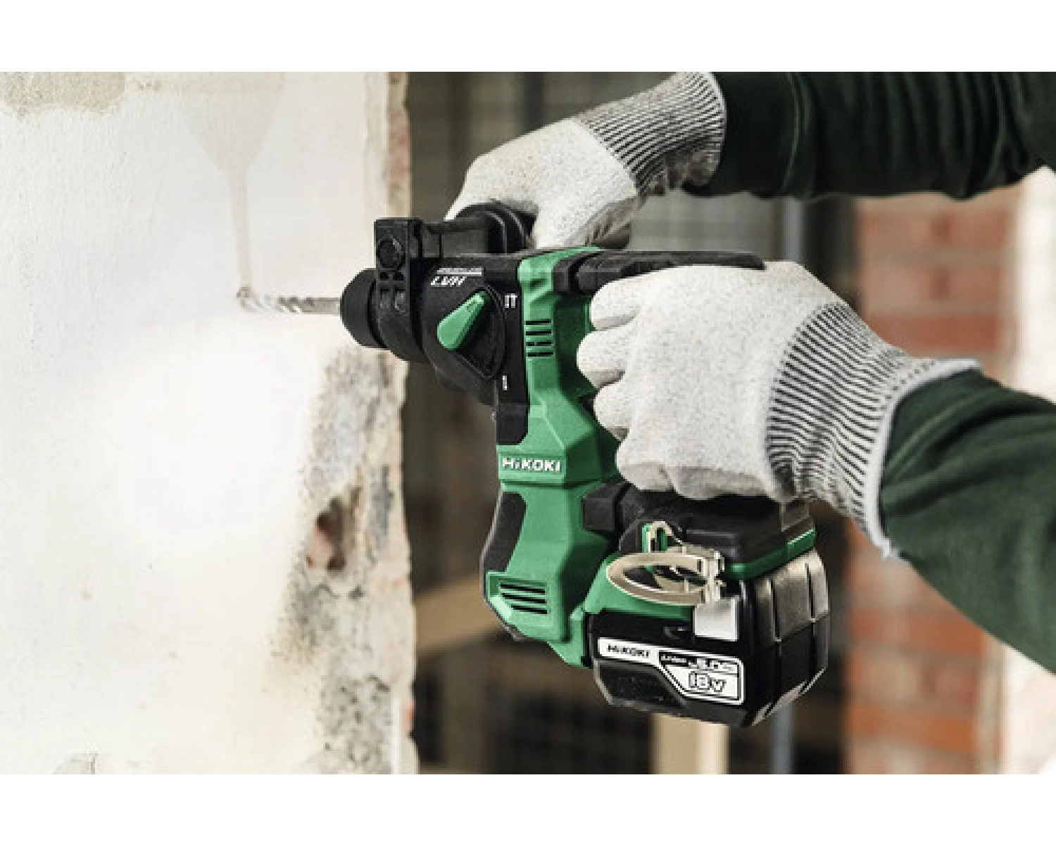HiKOKI DH18DPAW4Z 18V Li-Ion SDS-Plus accu boorhamer body - 1,3J - koolborstelloos