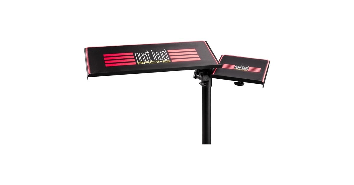 Next Level RacingFree Standing Keyboard and Mouse Stand bevestiging  (Zwart)