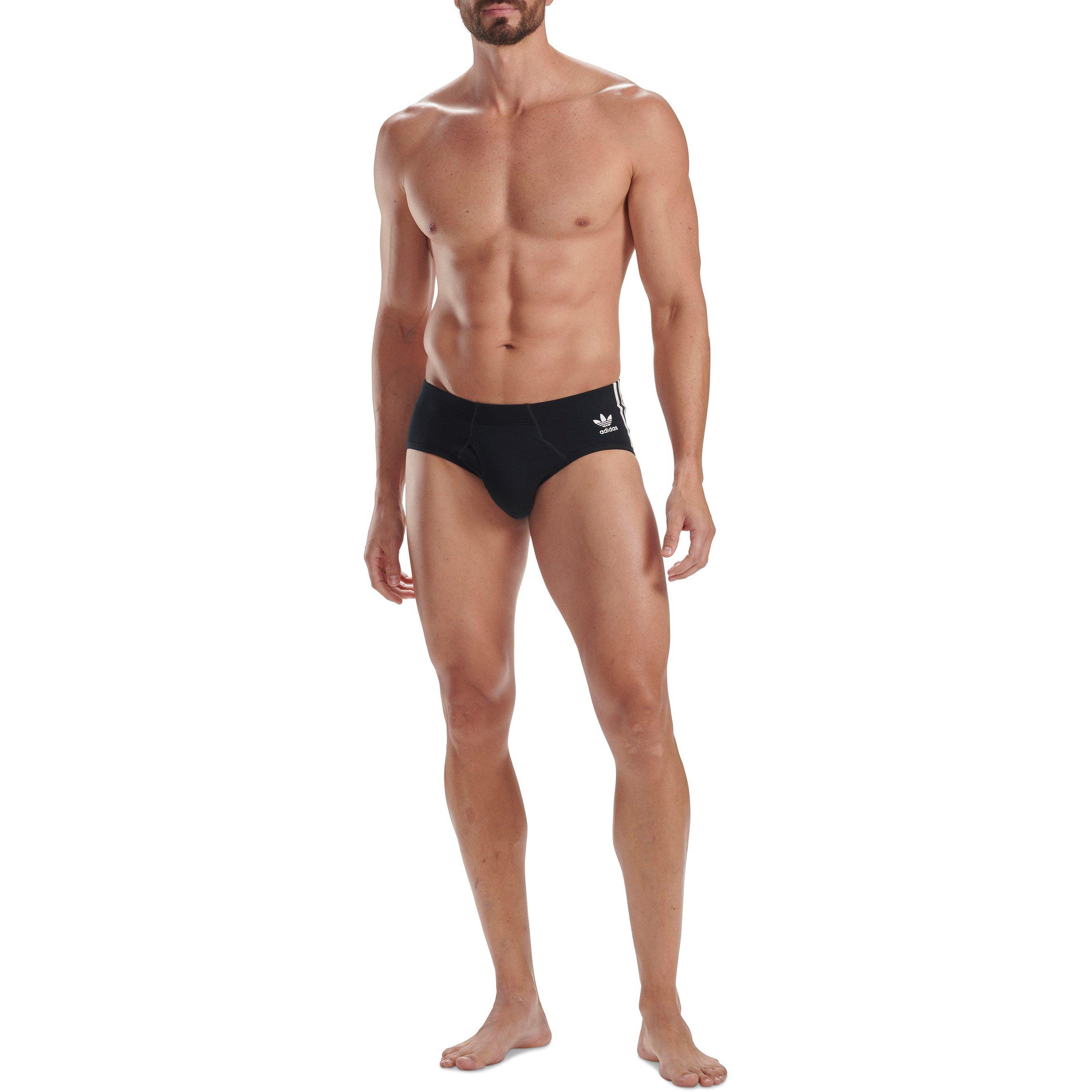 adidas Originals 3 Pack 3 Stripe Briefs