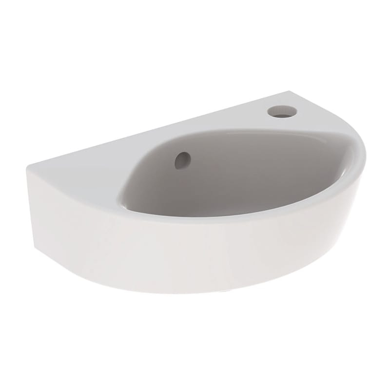 Geberit Renova fontein met overloop 36x25cm wit