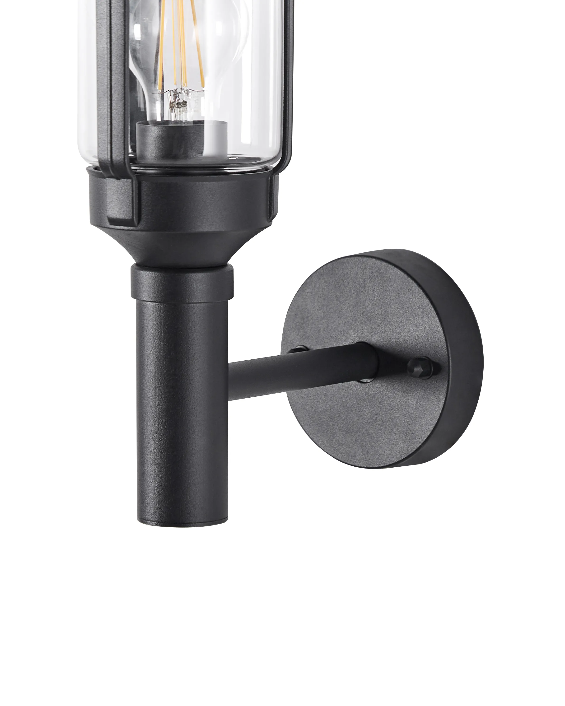 Buiten wandlamp TIZU Zwart