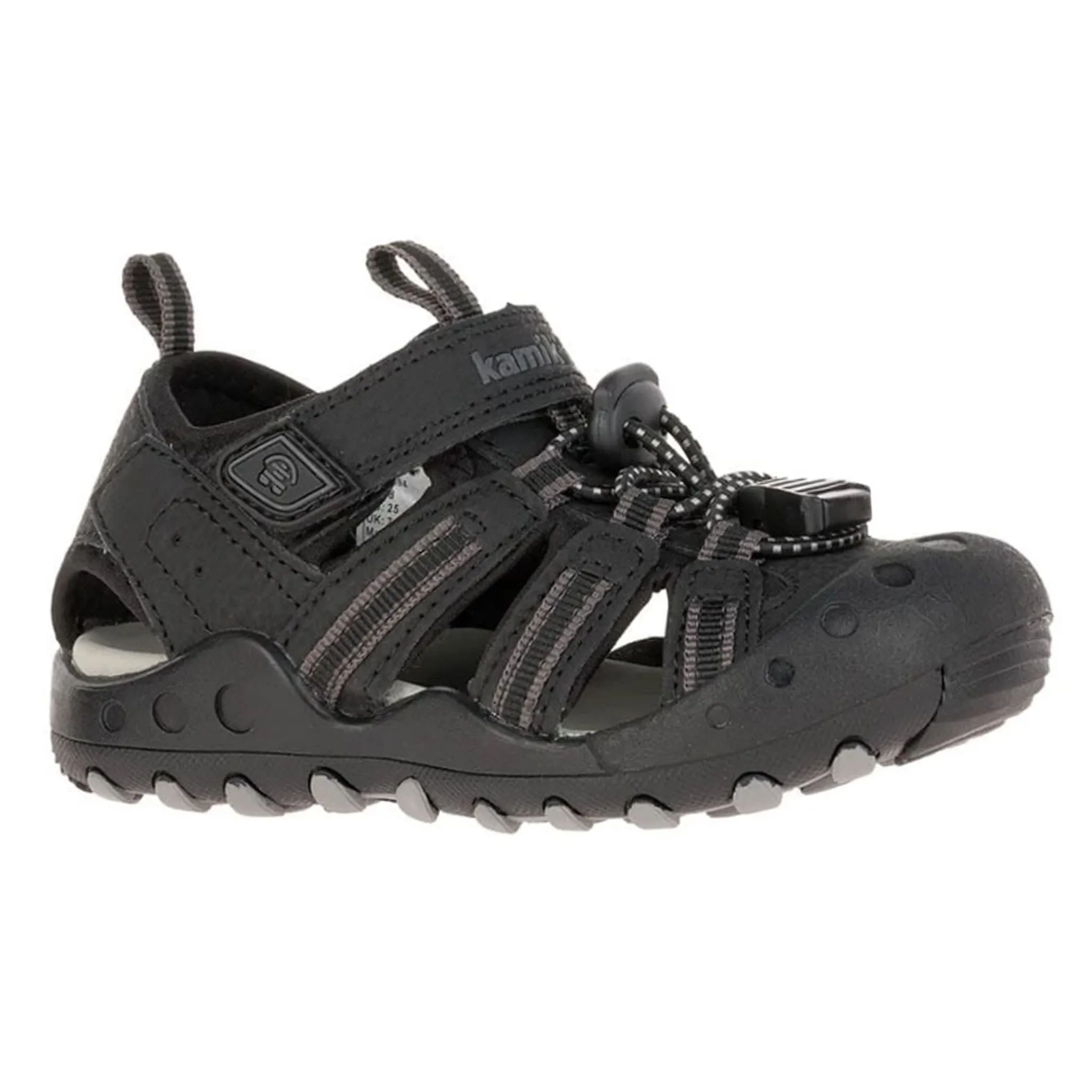 Kamik Sandales Noires Crab Pointures 11-4