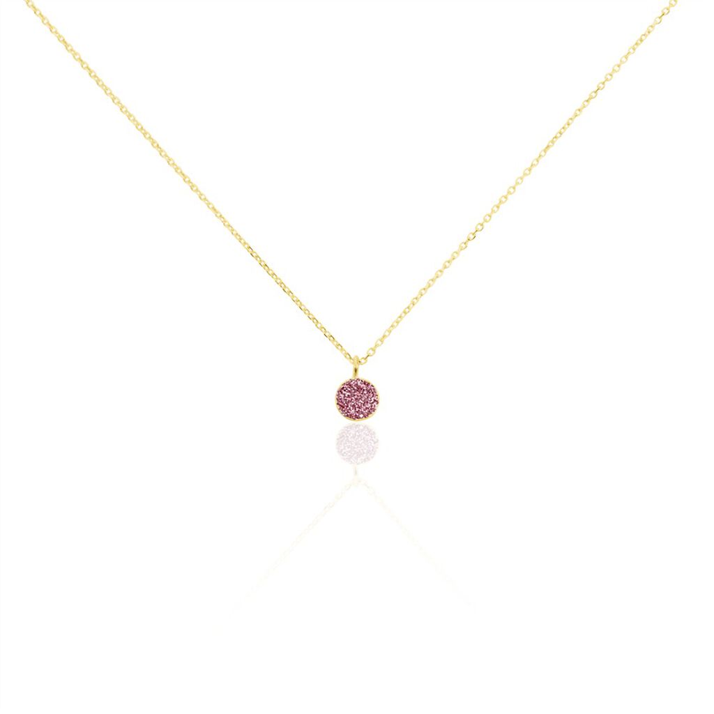 Collier Or Jaune Virgiliz Pastille