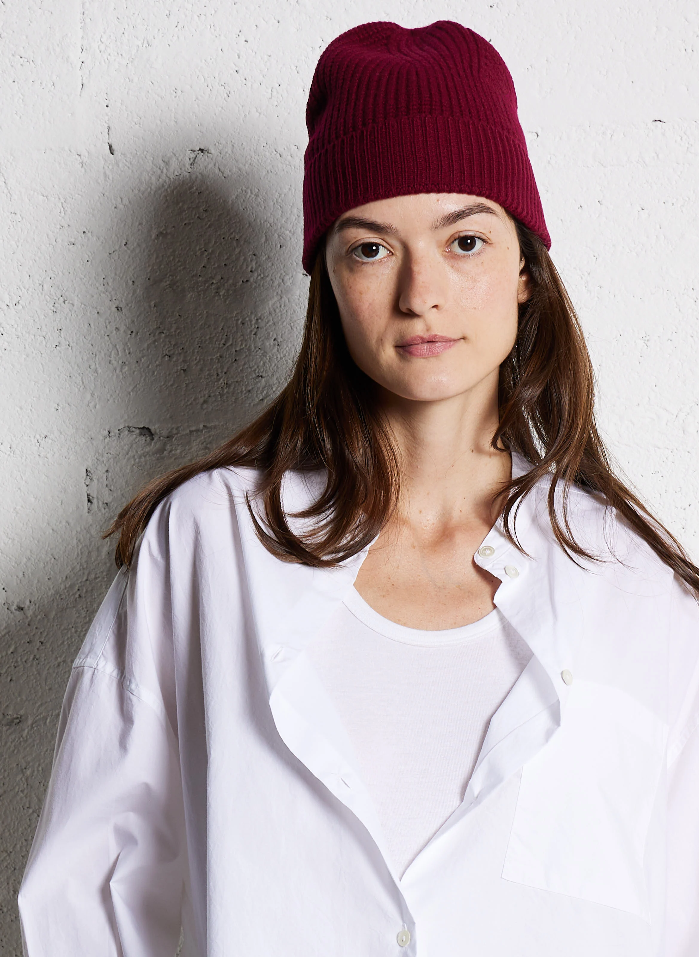 KIALAN - Bonnet en laine | Marron