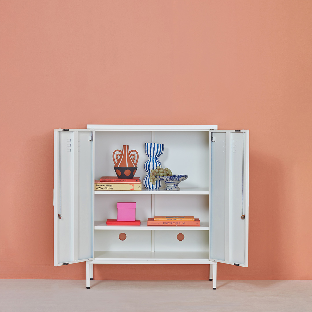 Popstrukt kabinet Sugar Cube - Soft White